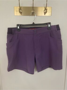 Simms Women's Purple Active Bermuda Shorts Fishing